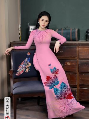 vai ao dai hinh la phong (6)